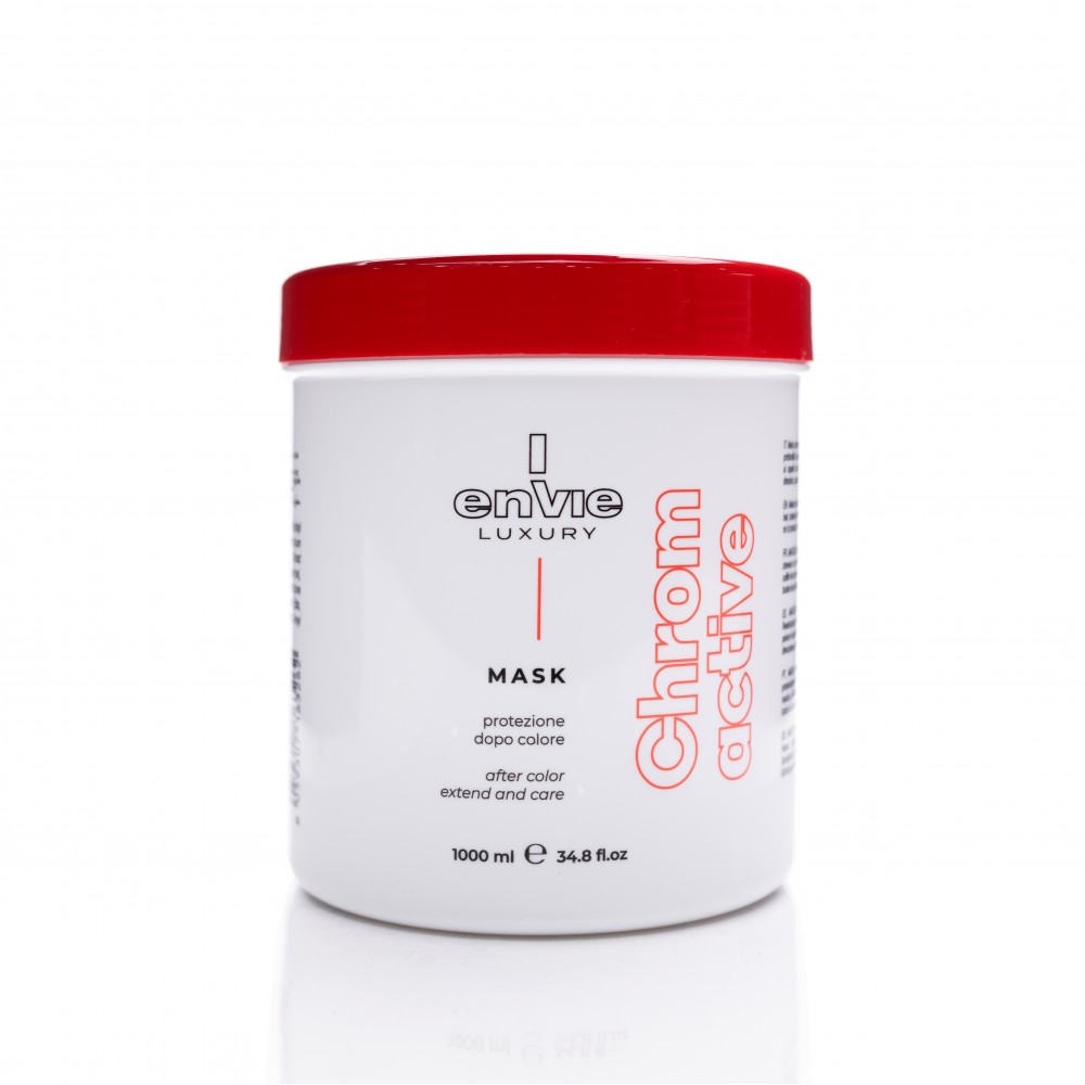 Маска для фарбованого волосся ENVIE LUXURY CROMACTIVE 1000ml для захисту кольору з екстрактом гранату