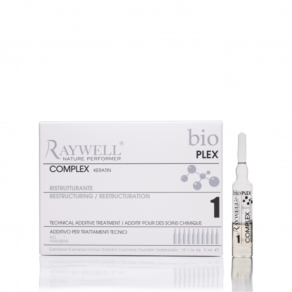 Ампули Raywell Bio Plex з кератином – Polinceva