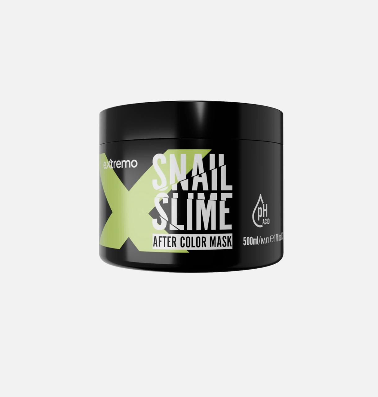Маска для фарбованого волосся EXTREMO After Color з муцином равлика 500ml