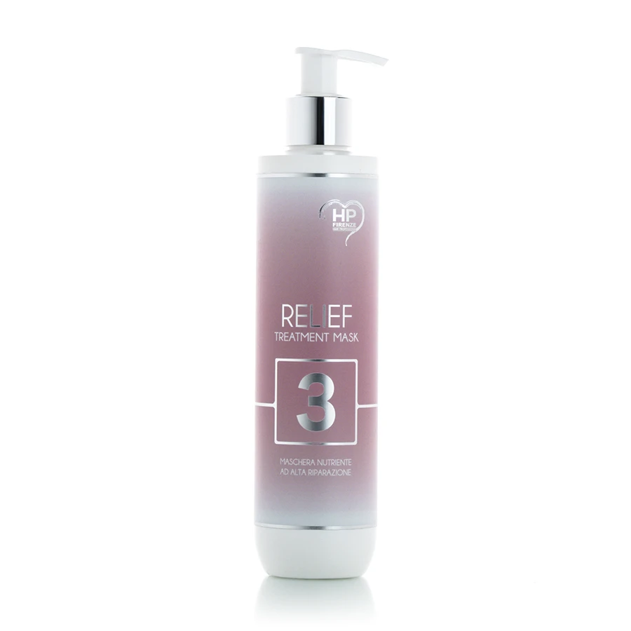 Відновлююча маска для пошкодженого волосся Relief 3 Treatment Mask hp firenze 250 мл