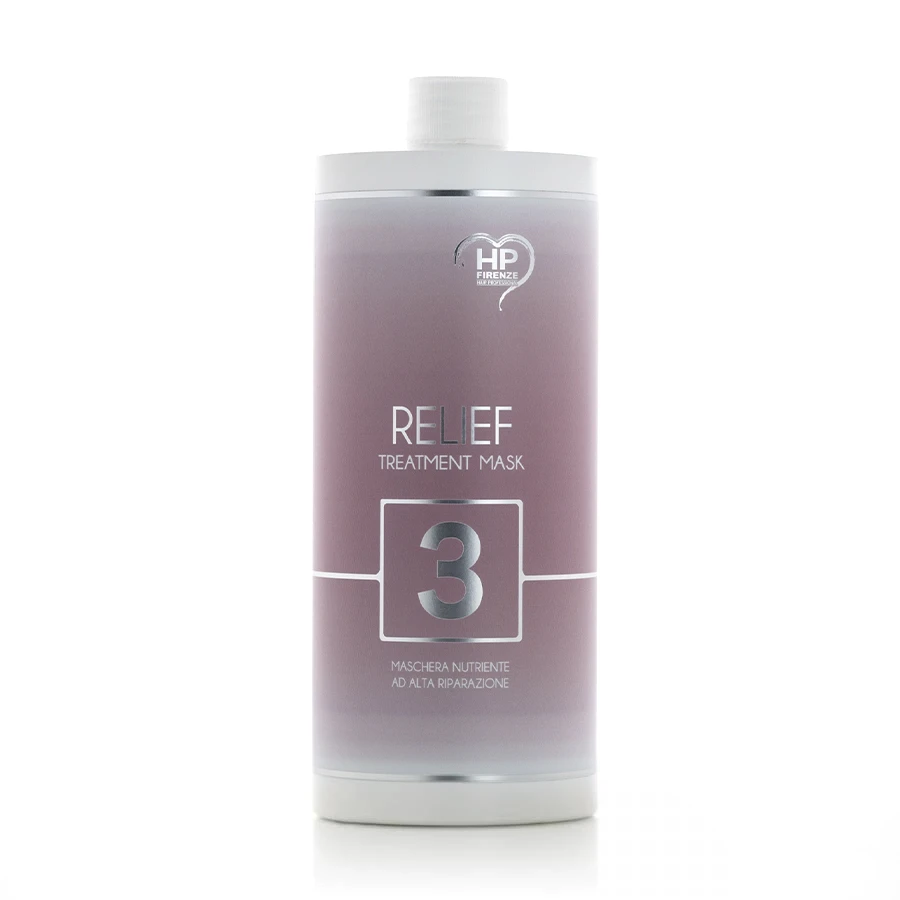 Відновлююча маска для пошкодженого волосся Relief 3 Treatment Mask hp firenze 1000мл