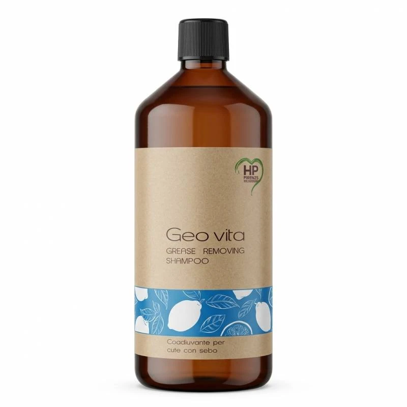 Шампунь для жирної шкіри голови hp firenze Geovita Grease Removing Shampoo 1000мл