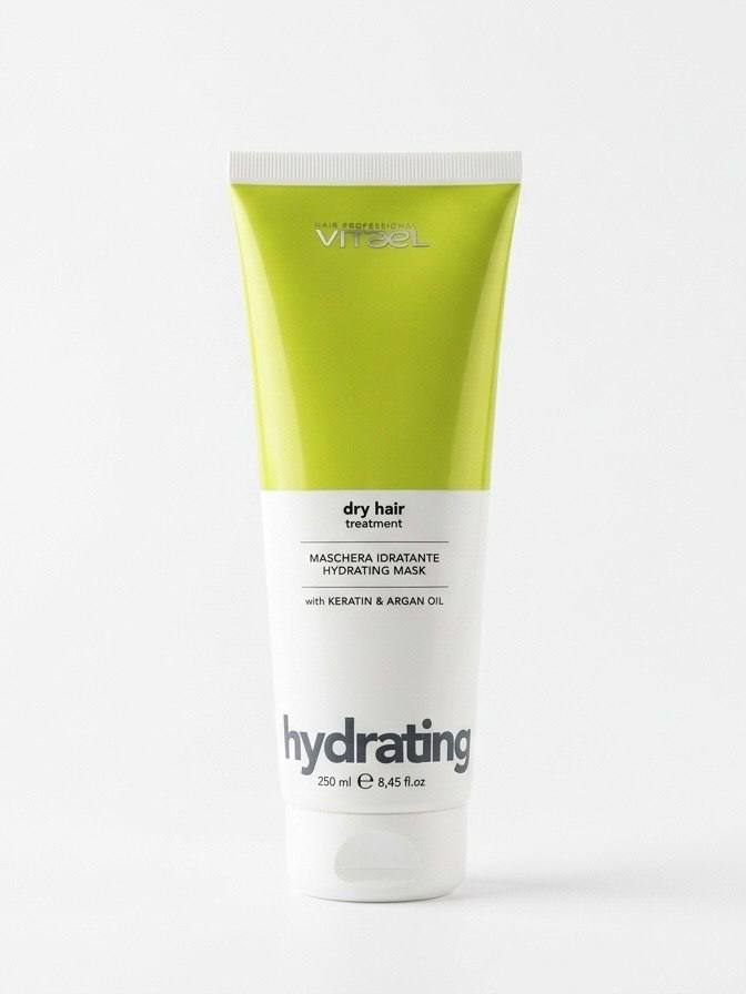 Маска зволожуюча для сухого волосся VITAEL DRY HAIR HYDRATING MASK 250 мл