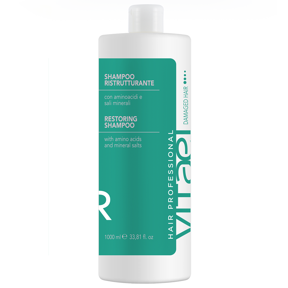 Шампунь відновлюючий для пошкодженого волосся VITAEL DAMAGED HAIR RESTORING SHAMPOO 1000 мл