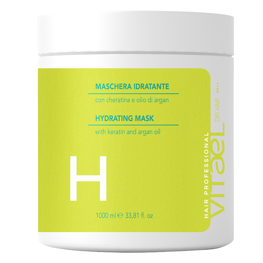 Маска зволожуюча для сухого волосся VITAEL DRY HAIR HYDRATING MASK 1000мл
