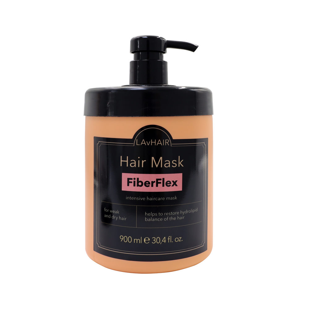 Маска для інтенсивного догляду за пошкодженим, сухим та пористим волоссям LAvHAIR FiberFlex 900 мл