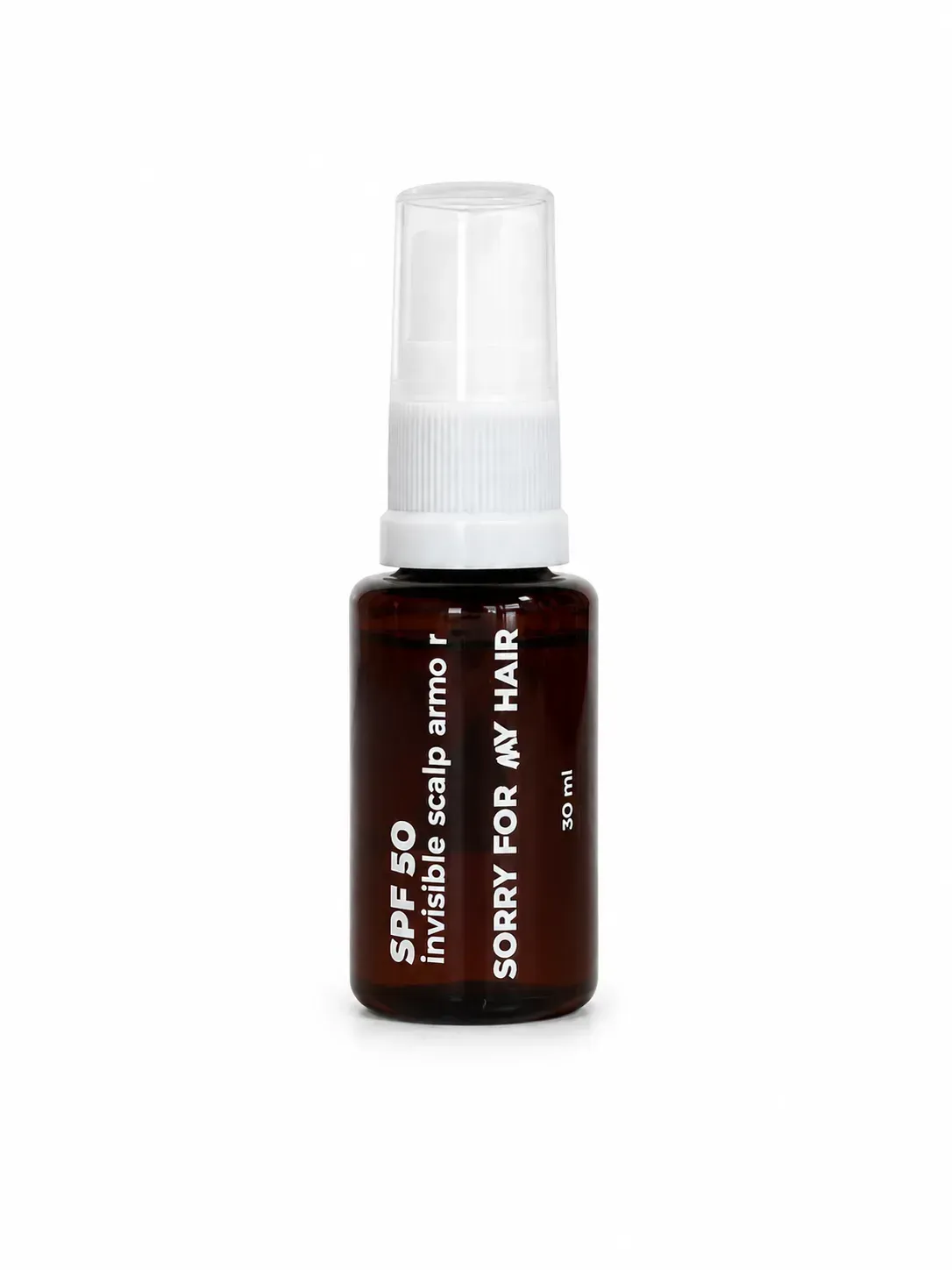 Сонцезахисні краплі для шкіри голови SPF 50 INVISIBLE SCALP ARMOR sorry for my hair 30 ml