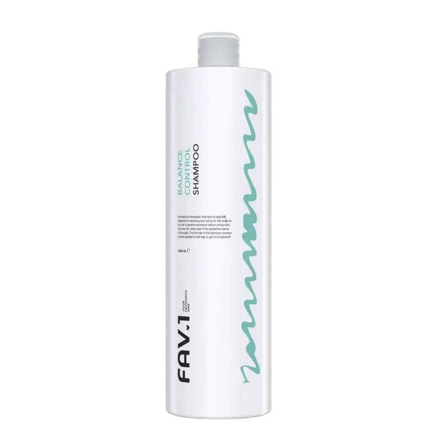 Нормалізуючий лікувальний шампунь FAV.1 BALANCE CONTROL SHAMPOO 1000 ml