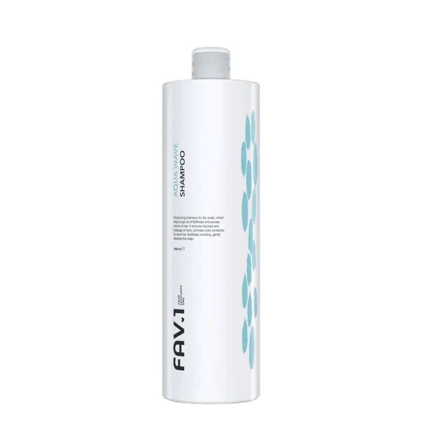 Зволожуючий шампунь FAV.1 AQUA WAVE SHAMPOO 1000 ml