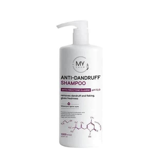 Шампунь проти лупи My Cosm ANTI-DANDRUFF SHAMPOO 1000 мл