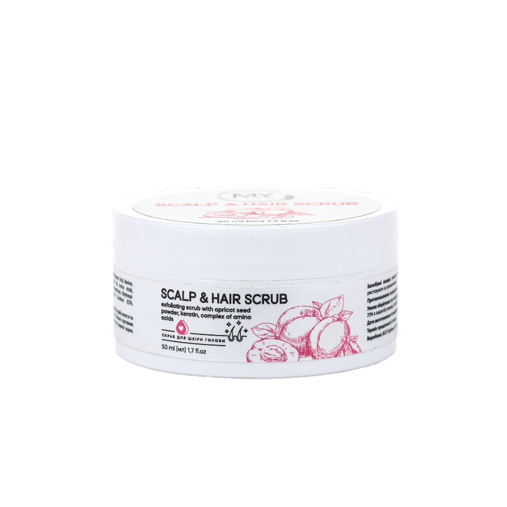 Скраб для шкіри голови SCALP & HAIR SCRUB MY COSM 50 ml