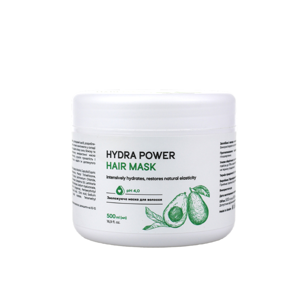 Зволожуюча маска для волосся MY COSM Hydra Power Hair Mask, 500 мл