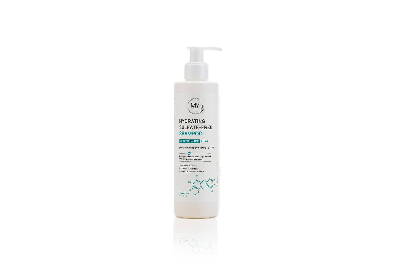 Шампунь безсульфатний зволожувальний з трегалозою My Cosm Hydrating Sulfate-free, 250 мл