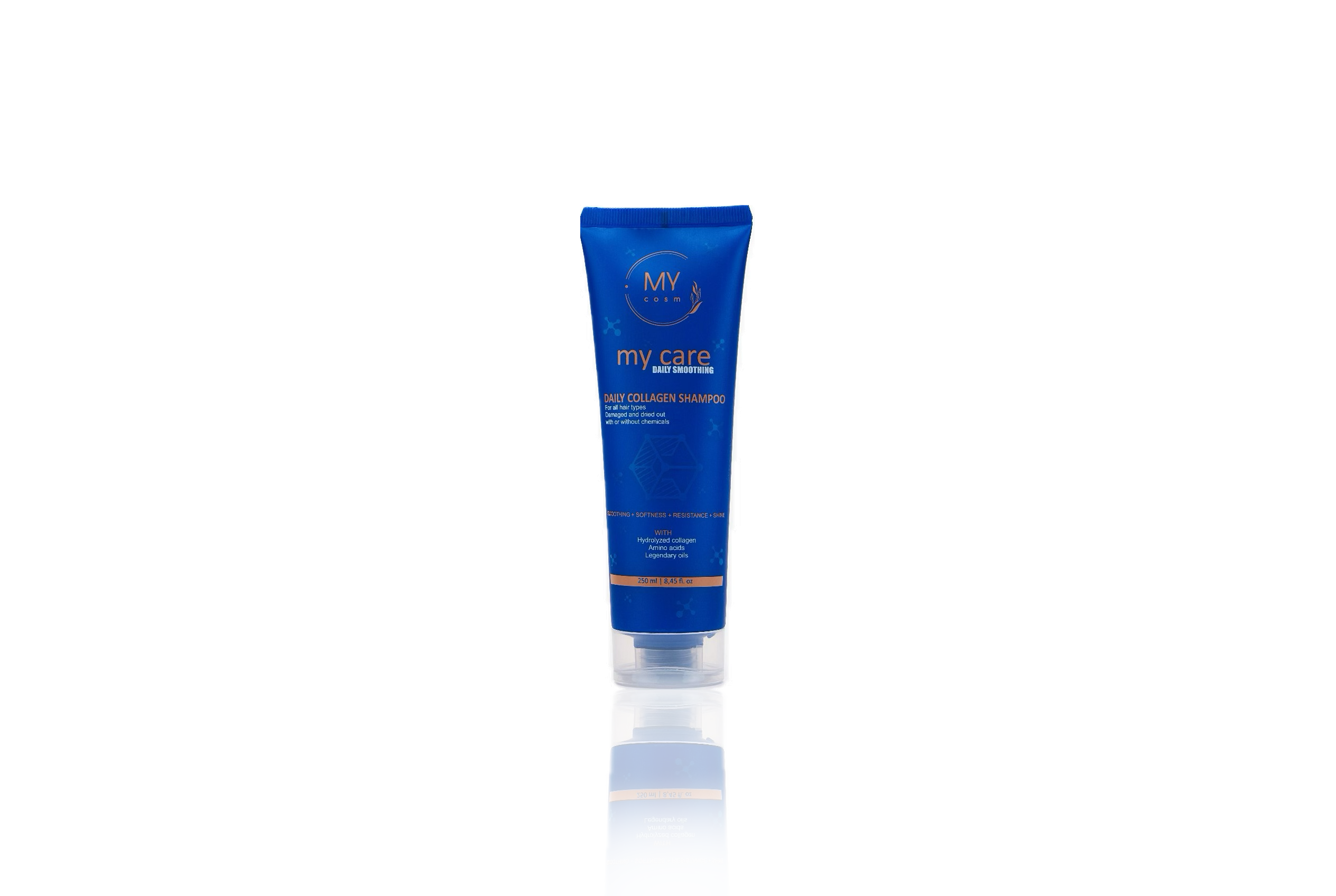 Щоденний розгладжуючий шампунь DAILY COLLAGEN MY COSM 250 мл
