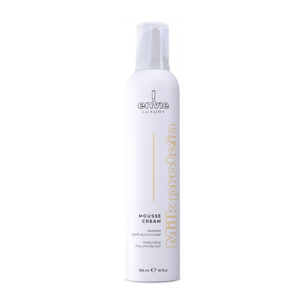 Мус для пористого й хвилястого волосся Envie Luxury Milk Protein Mousse Cream для пористого й хвилястого волосся 300 мл