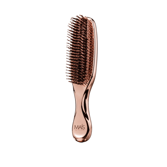 Щітка для волосся MAIS Brush рожево-золота