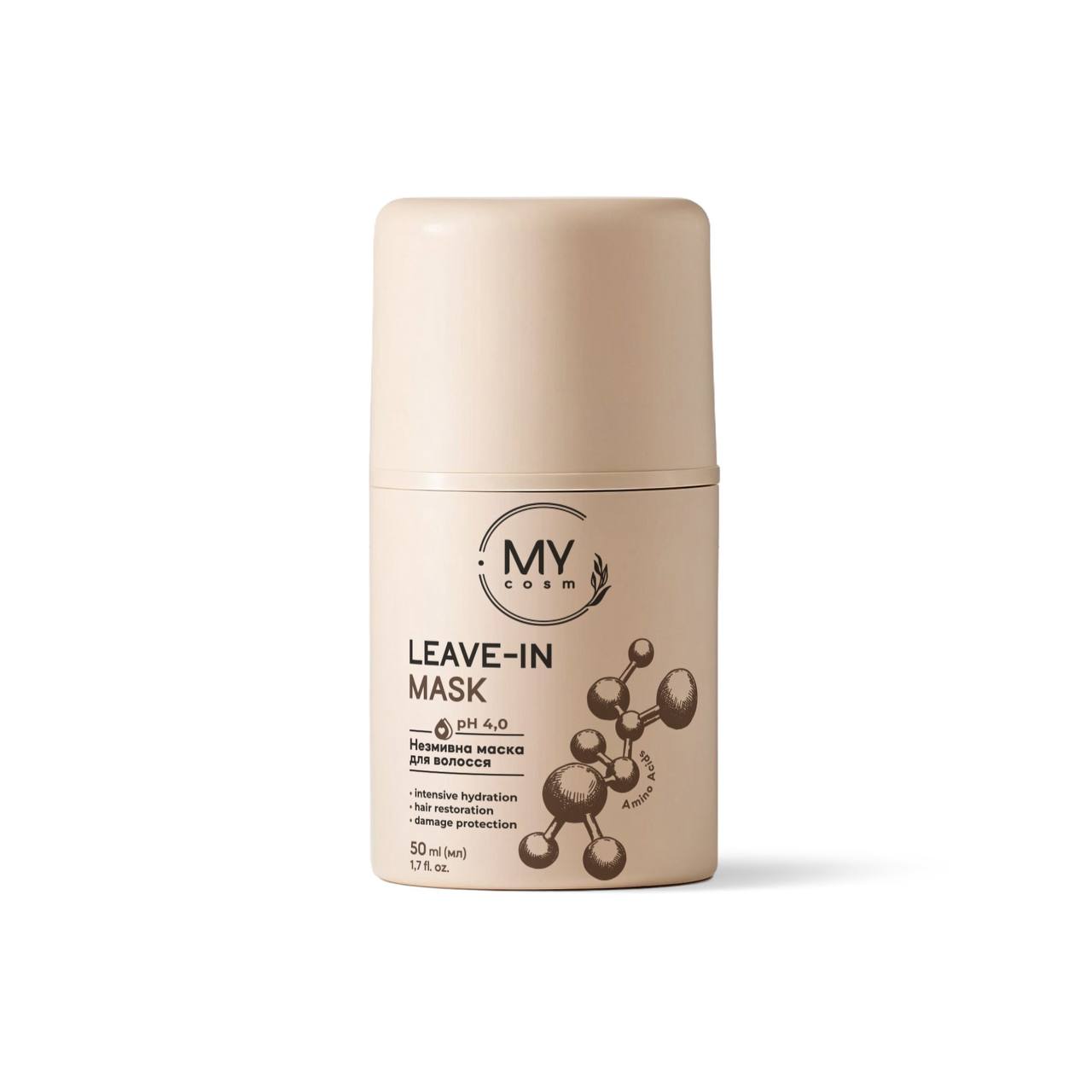 Незмивна маска для волосся MY cosm Leave-In Mask  50 мл