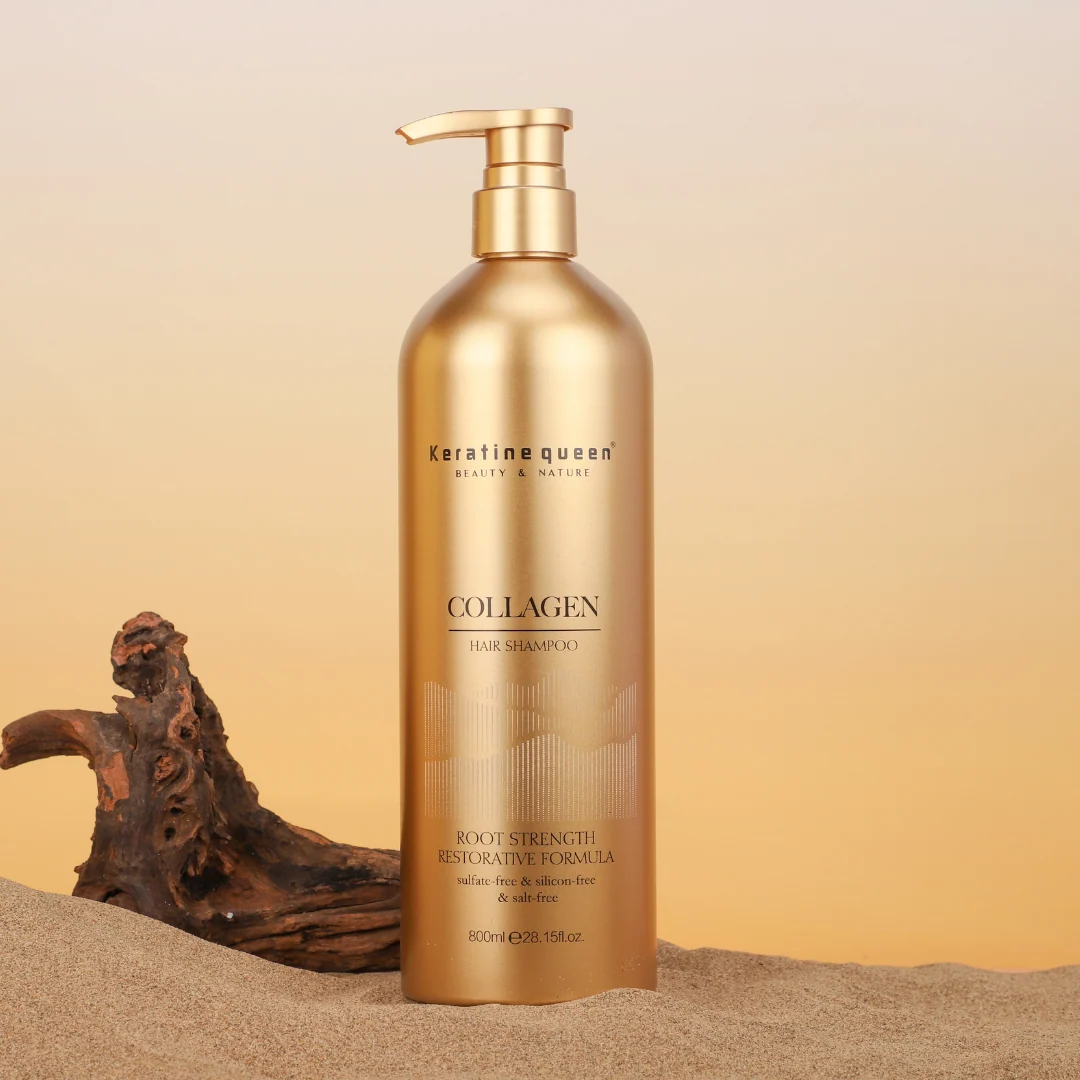 Шампунь для блиску тьмяного волосся Keratine Queen Collagen, 750 мл