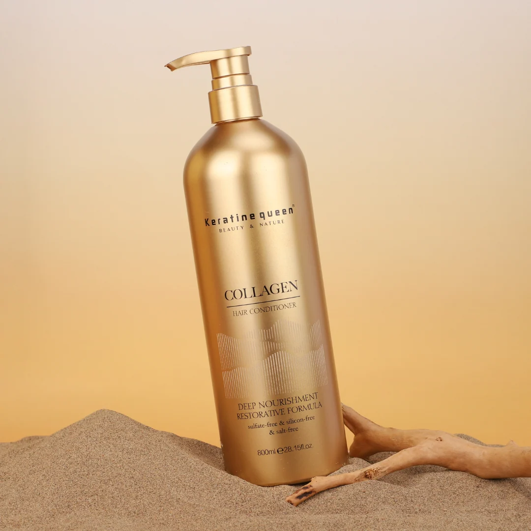 Кондиціонер для блиску тьмяного волосся Keratine Queen Collagen, 750 мл
