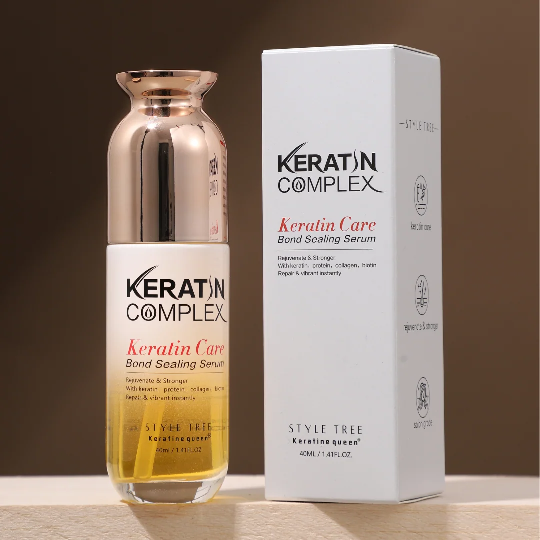 Сироватка для гладкості неслухняного волосся Keratine Queen Keratin Care, 40 мл