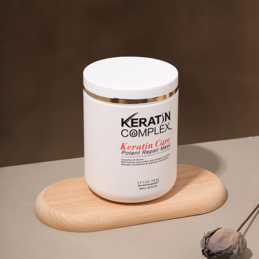 Маска для гладкості неслухняного волосся Keratine Queen Keratin Care, 800 мл
