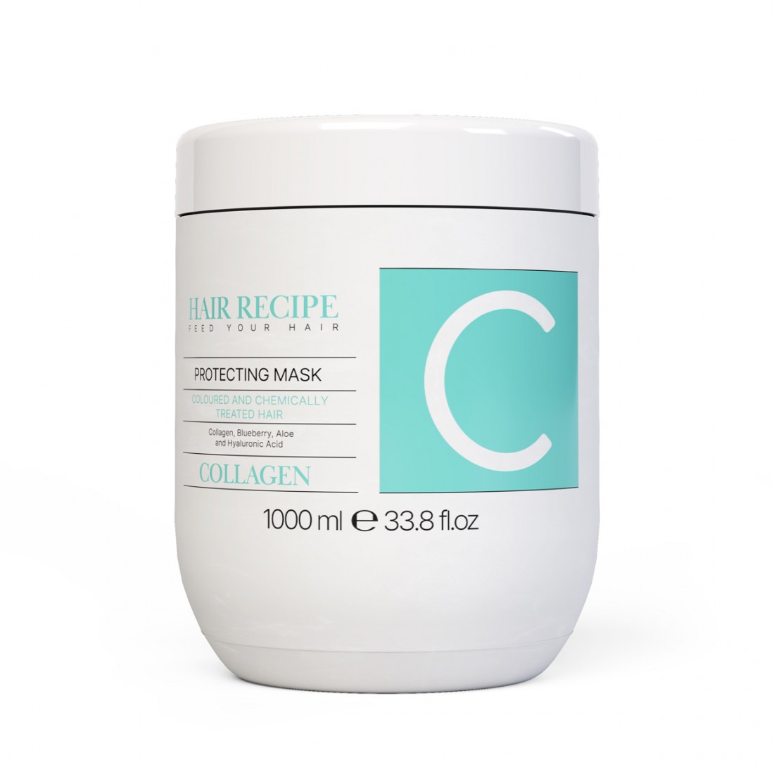 Маска для фарбованого та хімічно обробленого волосся Maxy Look Collagen 1000 ml