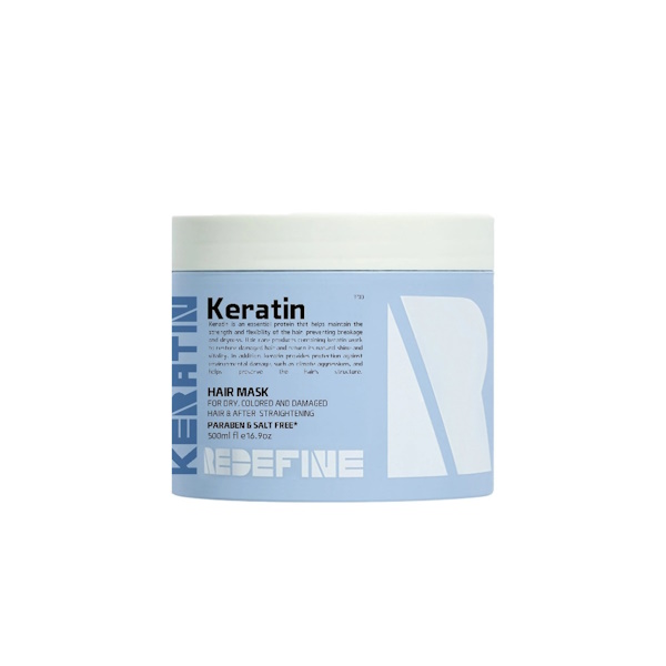 Маска для реконструкції для реконструкції пошкодженого волосся Redefine Keratin , 500 мл