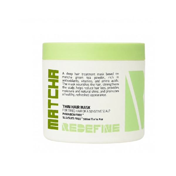 Маска для відновлення тонкого волосся Redefine Matcha 500 мл