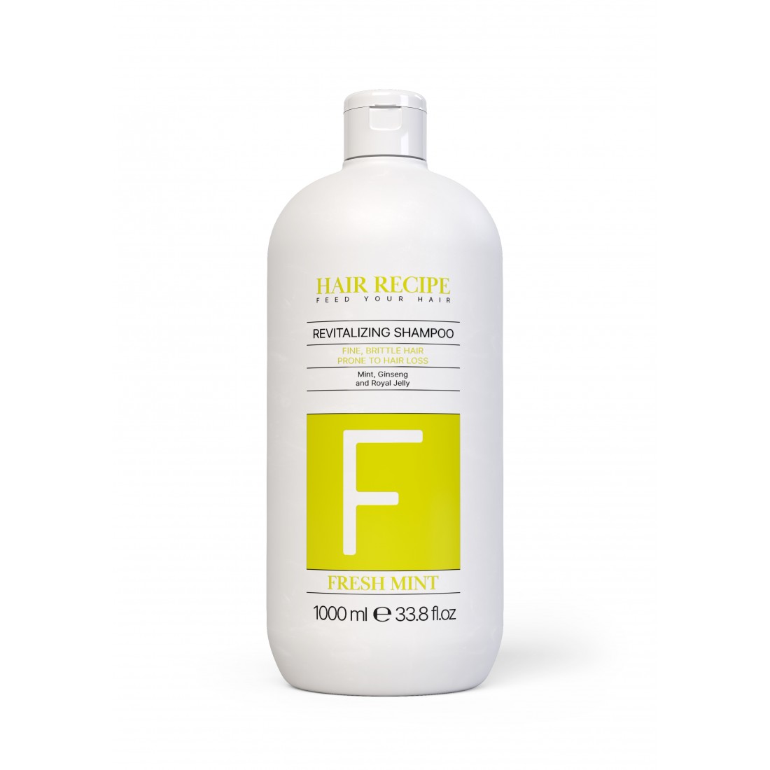 Шампунь зміцнюючий для тонкого та ламкого волосся  Maxy Look Fresh Mint 1000 ml