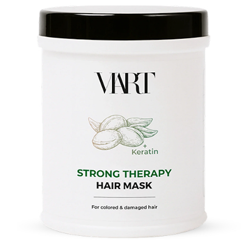Маска для фарбованого волосся з кератином і аргановою олією VIART with keratin and argan oil 1000 ml